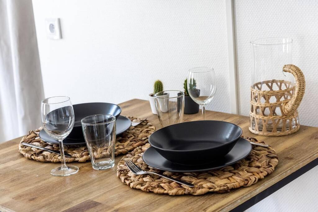 Studio Tendance, 2Min De L'Hyper-Centre ก็อง ภายนอก รูปภาพ